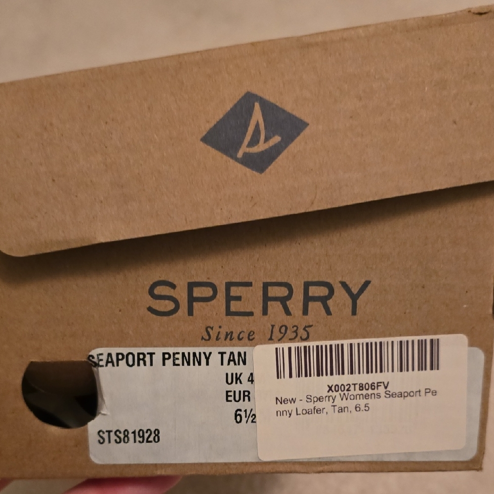 Sperry Seaport Penny Loafer - Tan
